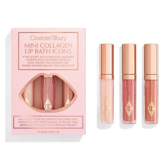 Other - 🌸 CHARLOTTE TILBURY MINI COLLAGEN LIP BATH ICONS - LIMITED EDITION LIP KIT